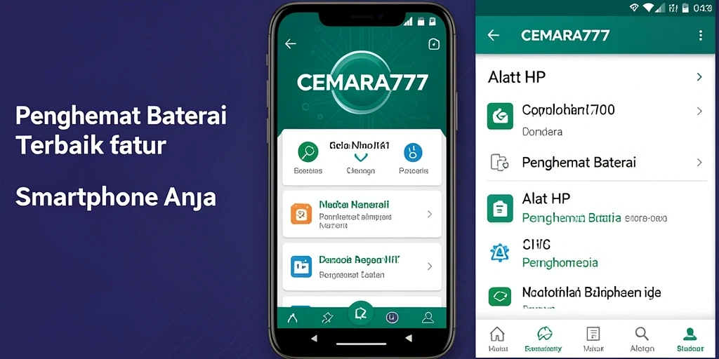 Tampilan antarmuka CEMARA777 yang intuitif dan modern.